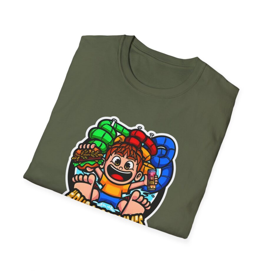 Burger Pommes  Unisex Softstyle T-Shirt