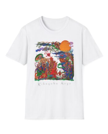 Kikagaku Moyo Tree Unisex Softstyle T-Shirt