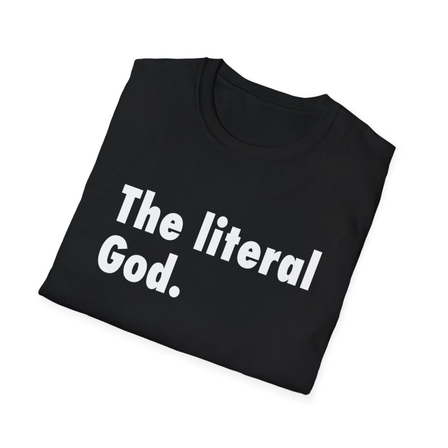 Zackrawrr the Literal God Unisex Softstyle T-shirt