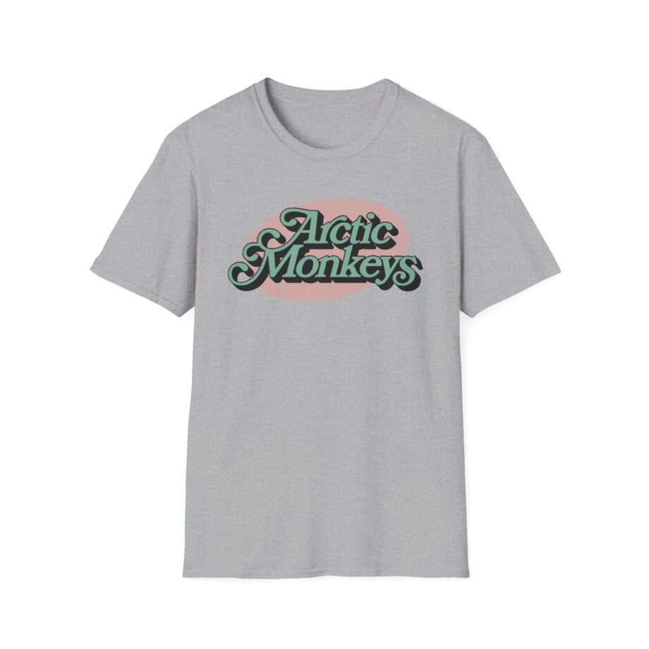 Arctic Monkeys Ornate Logo Unisex Softstyle T-shirt