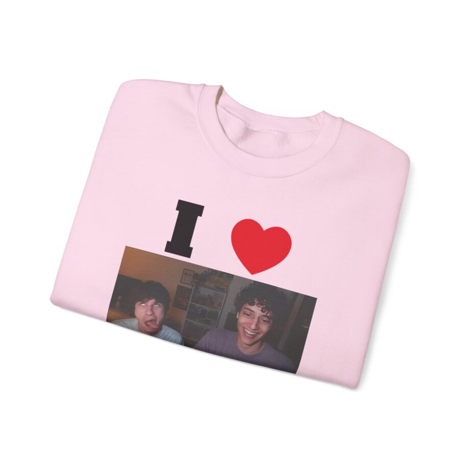 I Heart Slushy Noobz Unisex Heavy Blend Crewneck Sweatshirt