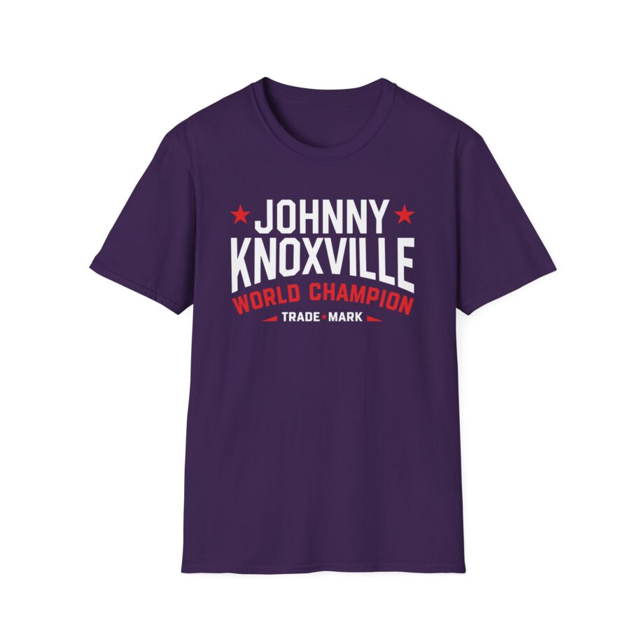 Jackass Johnny Knoxville World Champion Trade Mark Unisex Softstyle T-Shirt