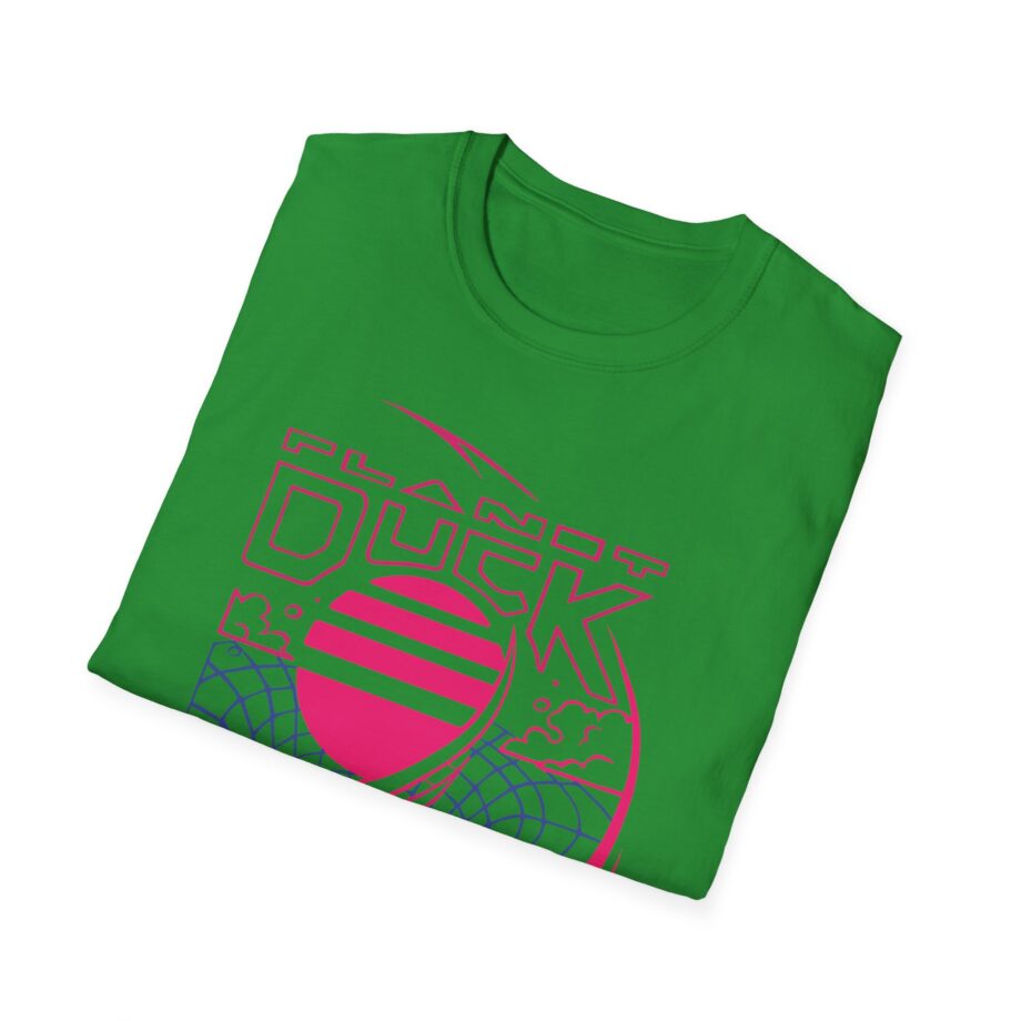 Quackity Plandy Dusk Neon Time Travel Unisex Softstyle T-shirt