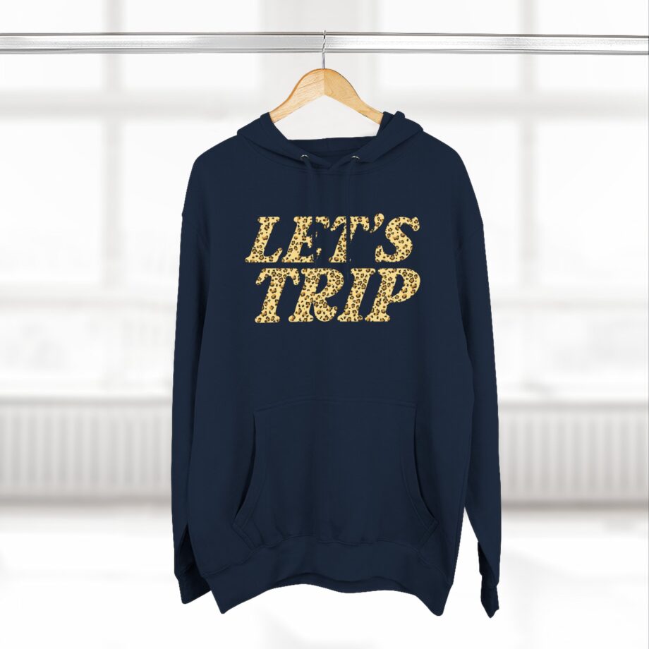Sturniolo Triplets Let's Trip Cheetah Three-panel Fleece Hoodie