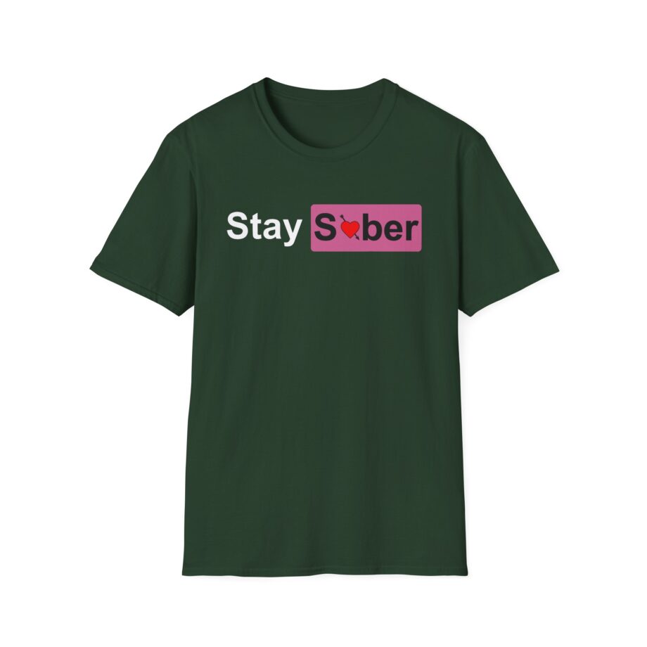 D’aydrian Harding Stay Sober Valentine's Day Unisex Softstyle T-shirt