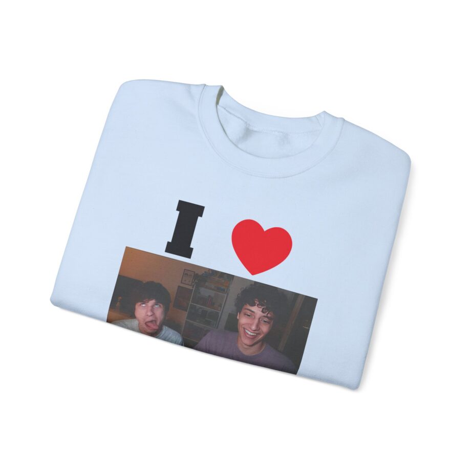 I Heart Slushy Noobz Unisex Heavy Blend Crewneck Sweatshirt