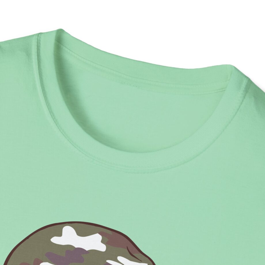 Jackass Camouflage Helmet Unisex Softstyle T-Shirt