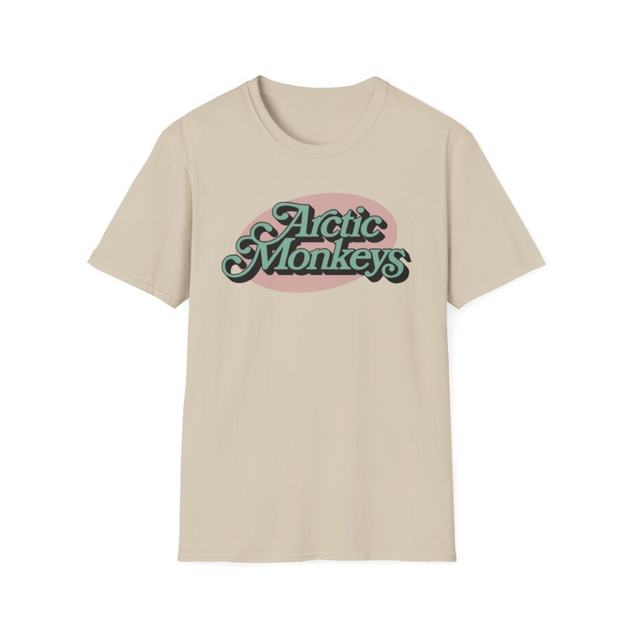 Arctic Monkeys Ornate Logo Unisex Softstyle T-shirt