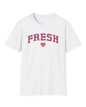Fresh Love Heart Unisex Softstyle T-Shirt