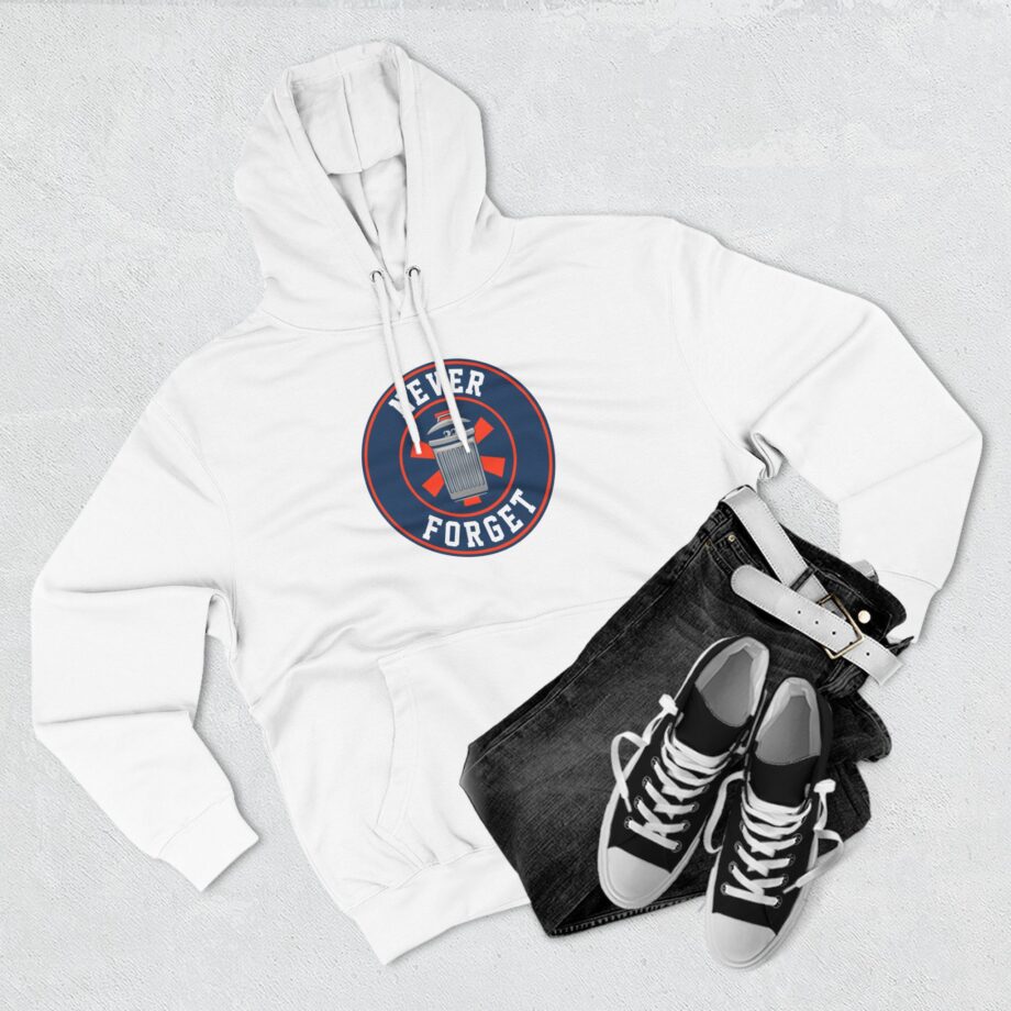 Trevor Bauer Never Forget Three-panel Fleece Hoodie