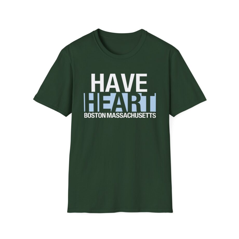 Have Heart Boston Massachusetts Unisex Softstyle T-shirt