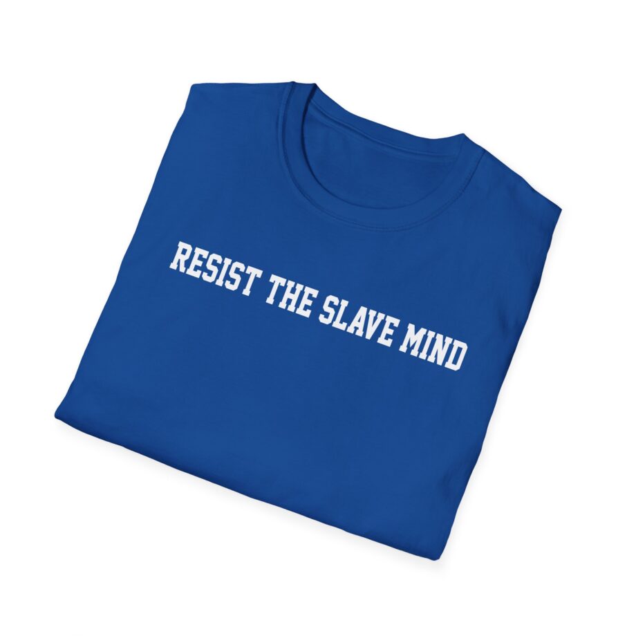 Andrew Tate Resist the Slave Mind Unisex Softstyle T-shirt