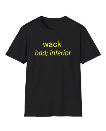 Tierra Whack Wack Bad Inferior Unisex Softstyle T-shirt