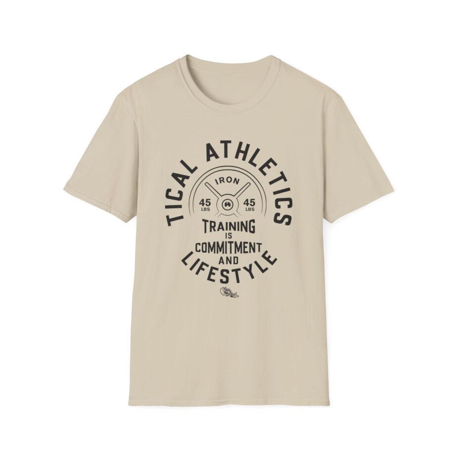 Method Man Training is Commitment and Lifestyle Tical Athletic Unisex Softstyle T-shirt