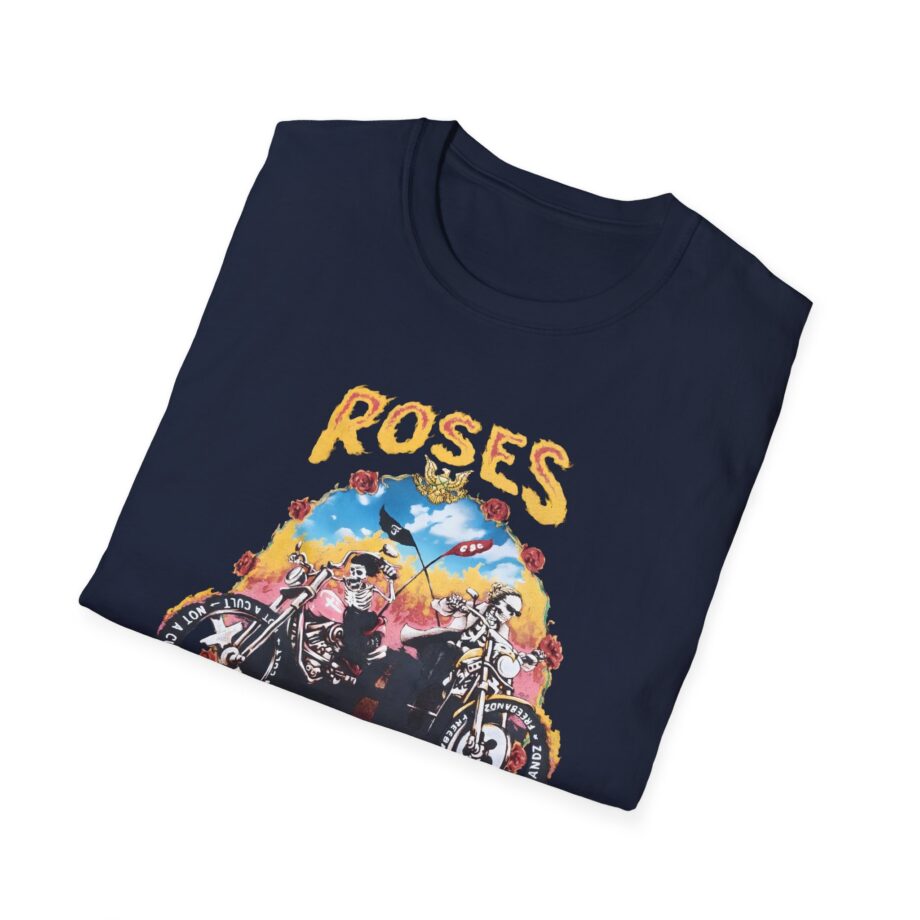 Not a Cult X Freebandz Roses Unisex Softstyle T-Shirt