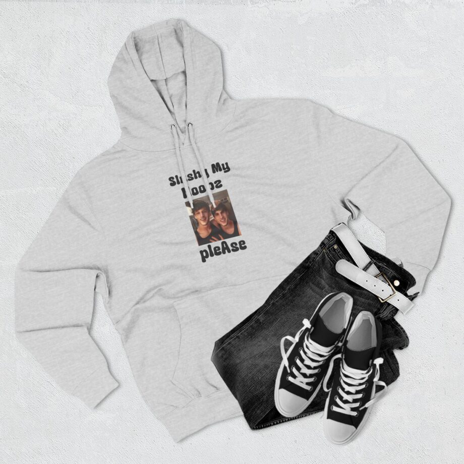 Slushy Noobz Martin and Hamzah Comedy Three-panel Fleece Hoodie