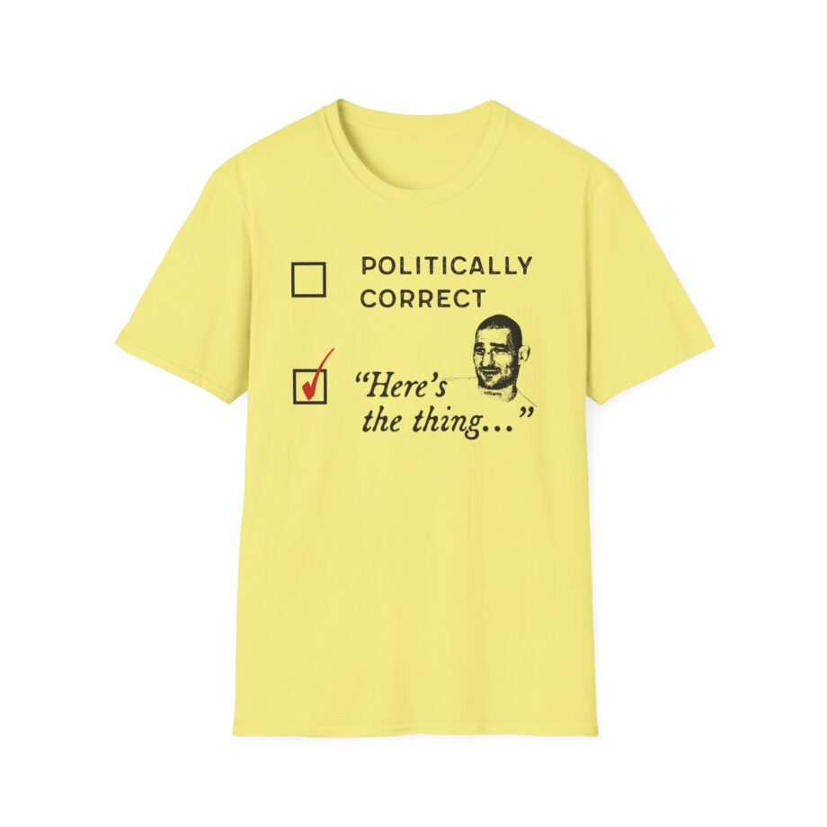 Sean Strickland Here's the Thing Unisex Softstyle T-shirt