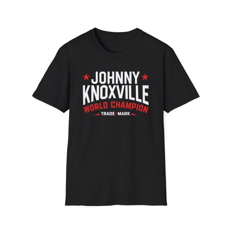 Jackass Johnny Knoxville World Champion Trade Mark Unisex Softstyle T-Shirt