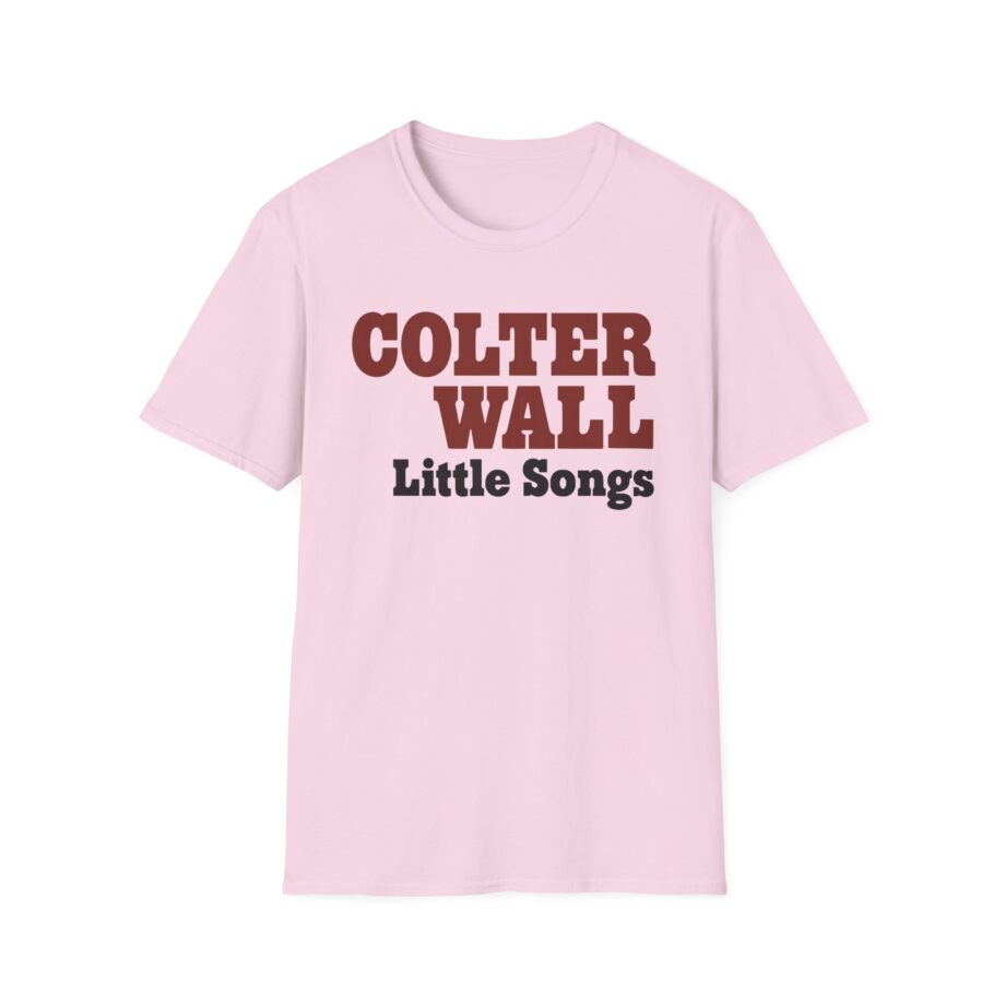 Colter Wall Little Songs Unisex Softstyle T-shirt