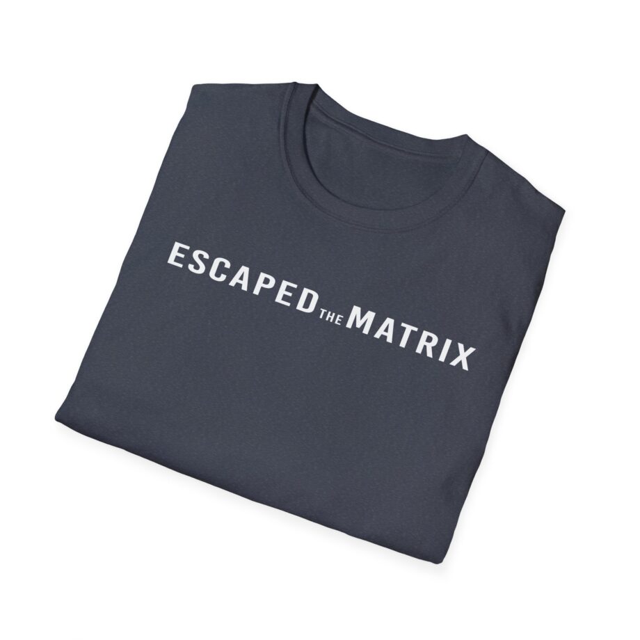 Andrew Tate Escaped the Matrix Unisex Softstyle T-shirt
