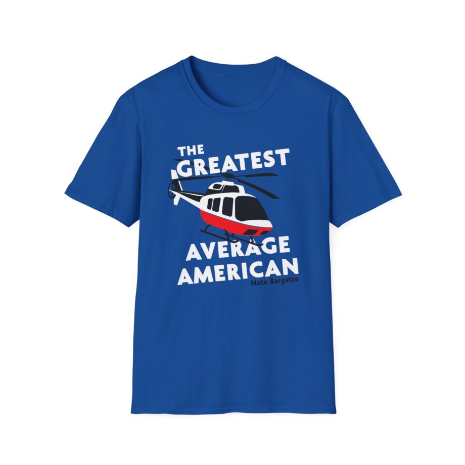 Nate Bargatze The Greatest Average American  Unisex Softstyle T-Shirt