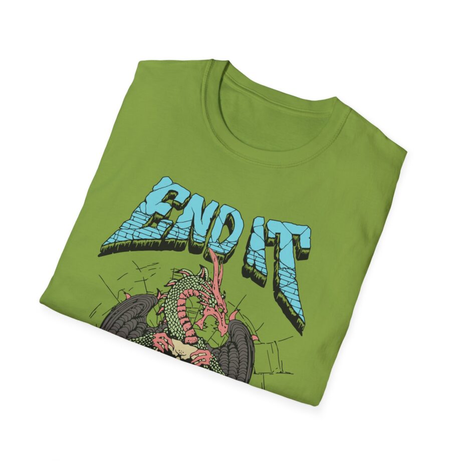 End It Dragon Skull Unisex Softstyle T-Shirt