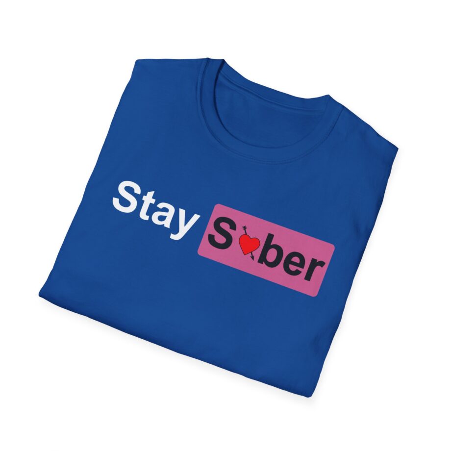 D’aydrian Harding Stay Sober Valentine's Day Unisex Softstyle T-shirt