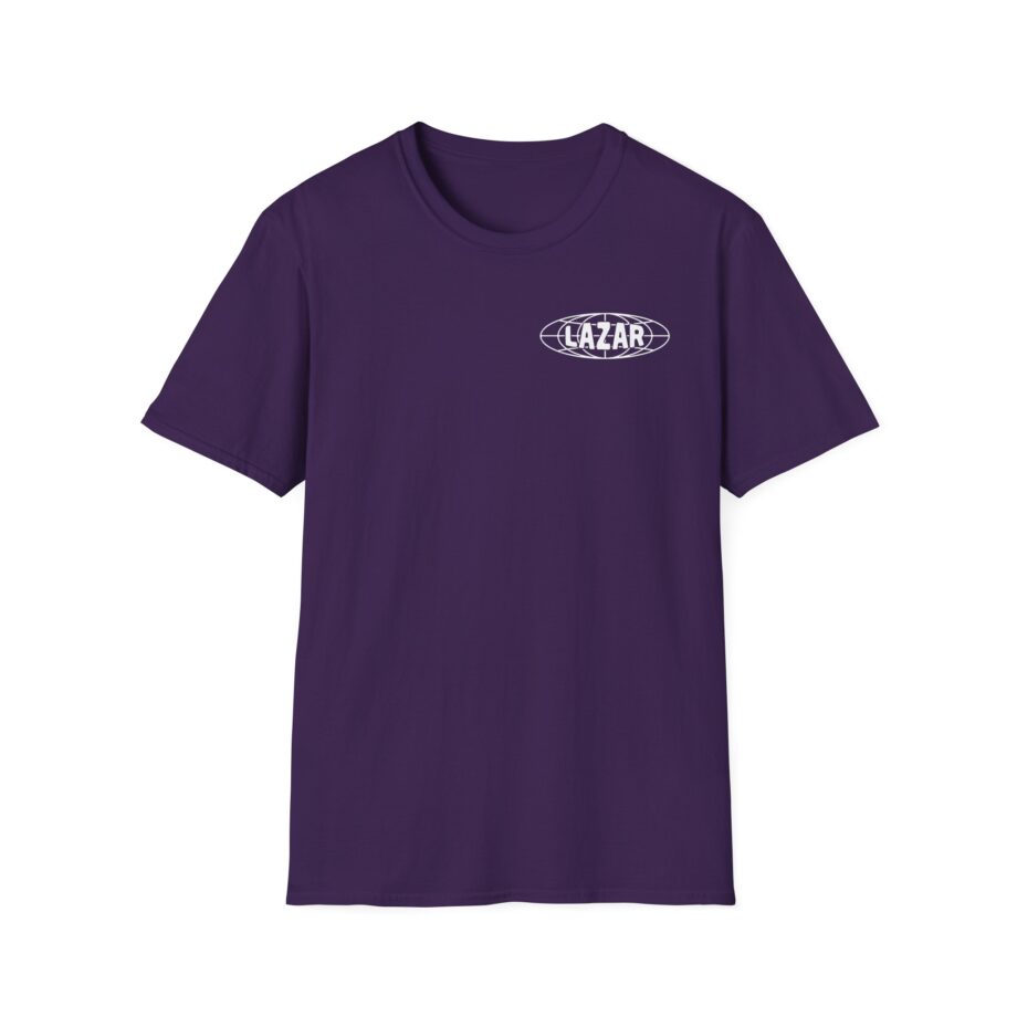 Lazarbeam Globe Indigo Unisex Softstyle T-Shirt