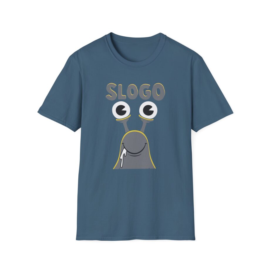 Slogo Snail Cute Unisex Softstyle T-Shirt