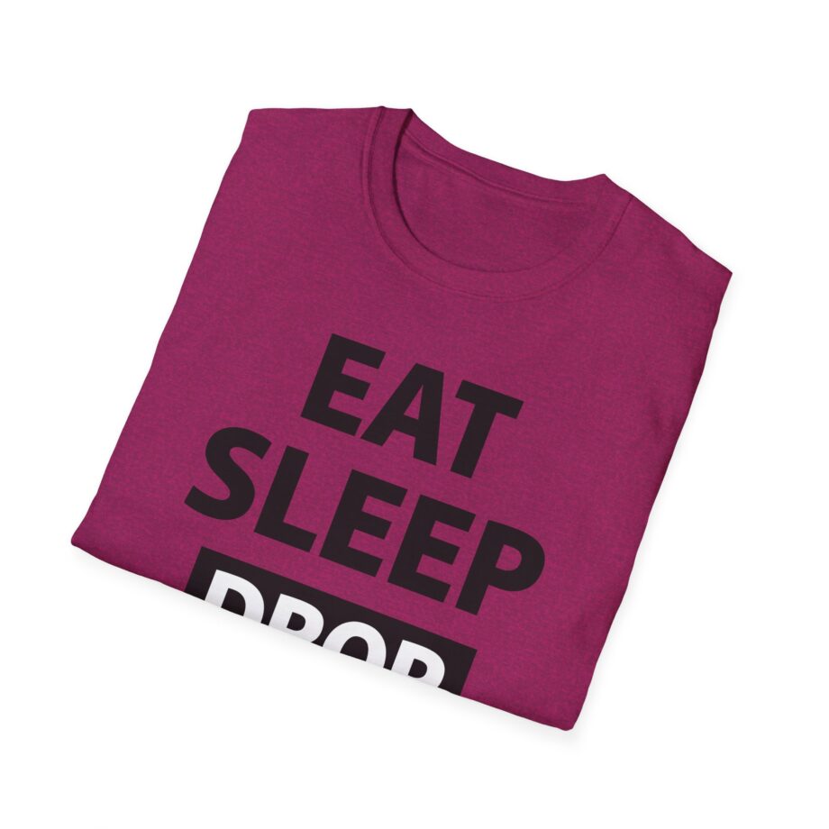 Morgz Eat Sleep Drop Repeat Unisex Softstyle T-Shirt
