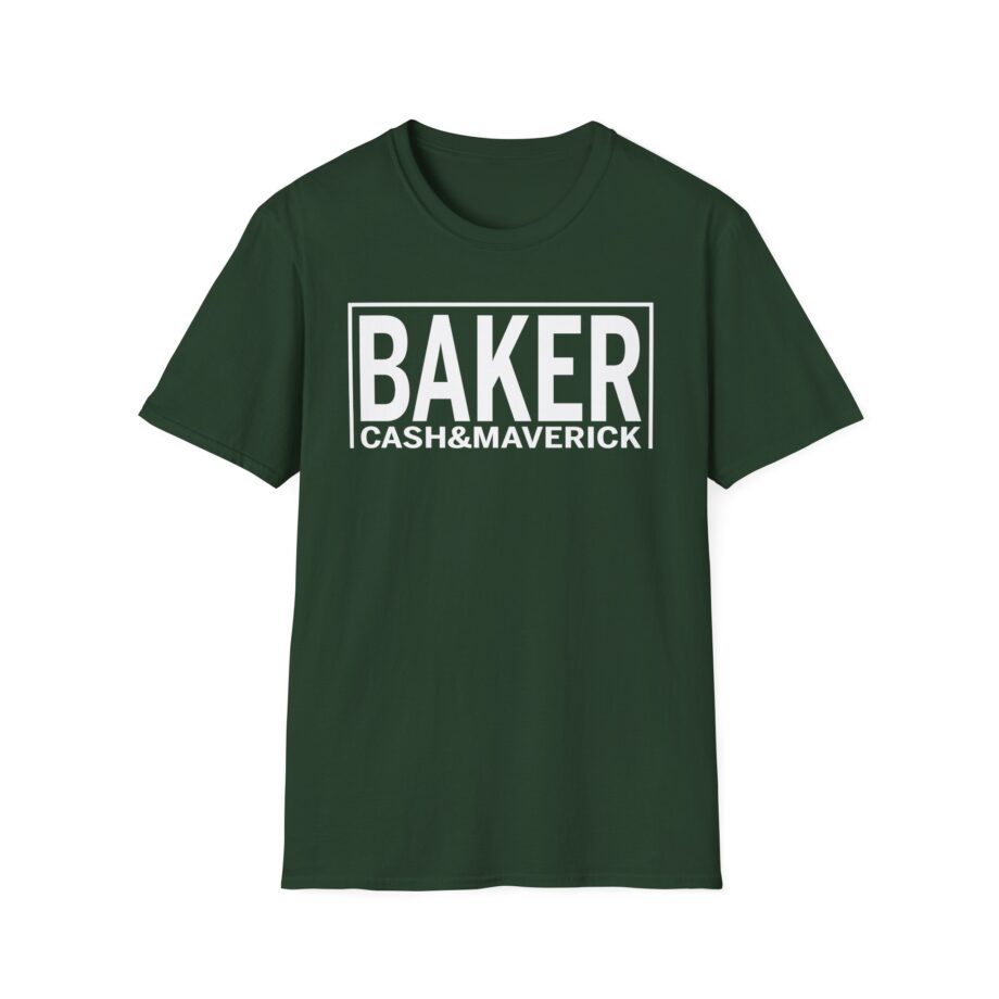 Maverick Baker Cash Unisex Softstyle T-shirt