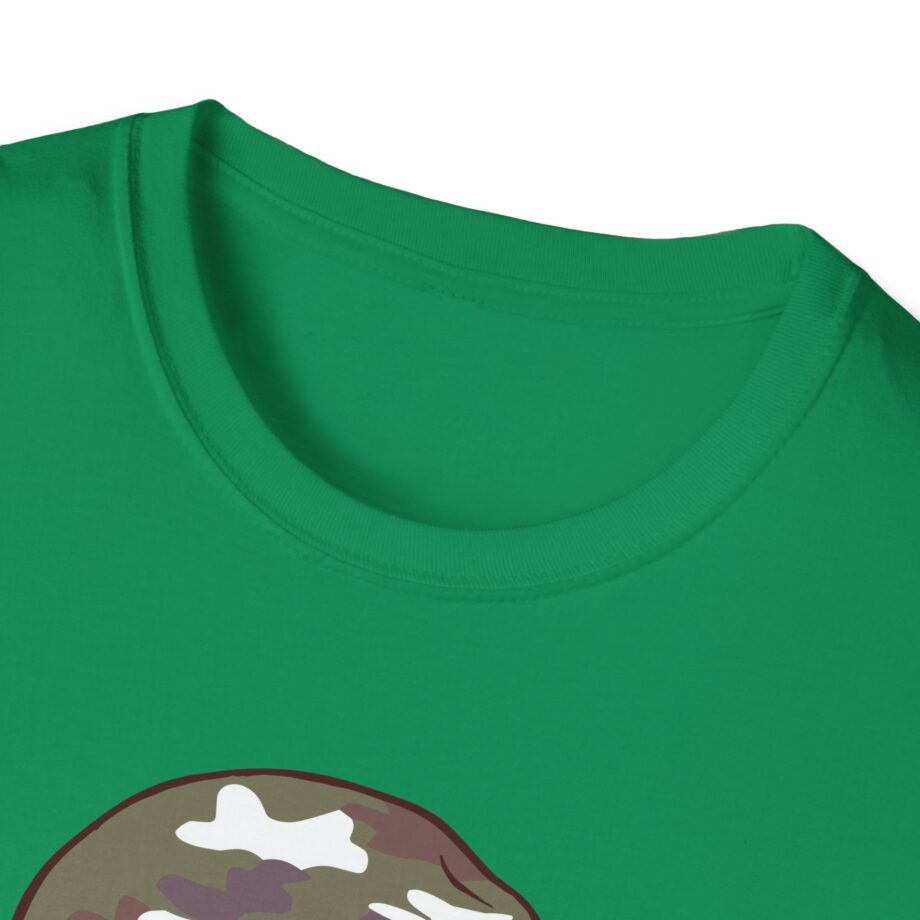 Jackass Camouflage Helmet Unisex Softstyle T-Shirt