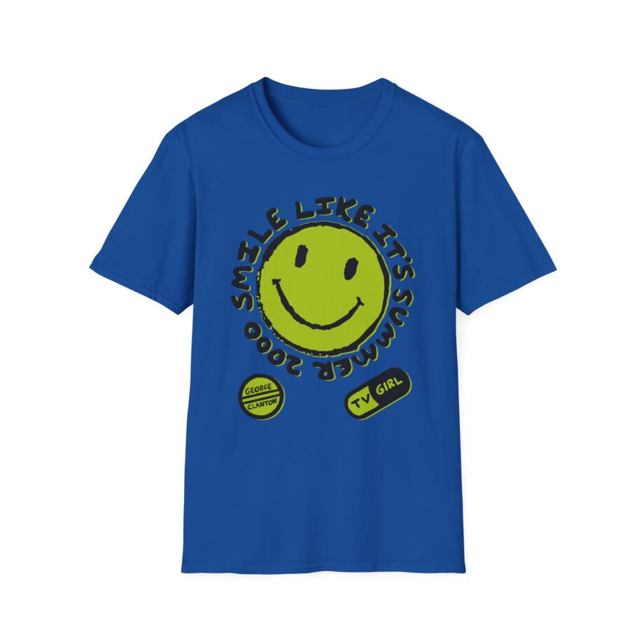 Tv Girl Smile Like It's Summer 2000 Unisex Softstyle T-shirt