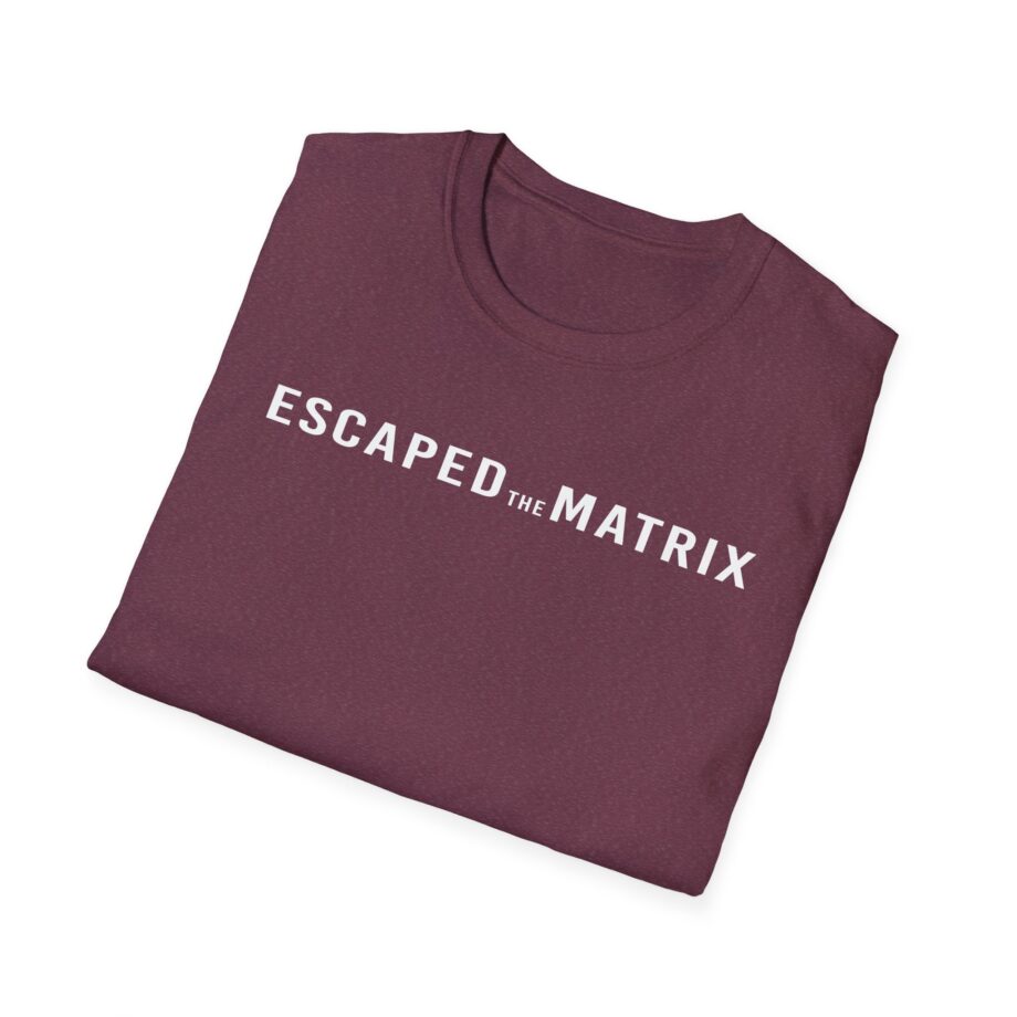 Andrew Tate Escaped the Matrix Unisex Softstyle T-shirt
