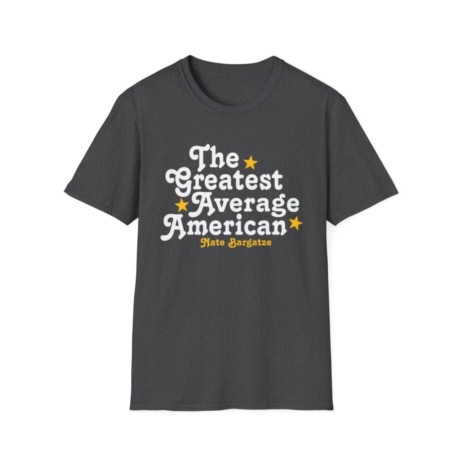 The Greatest Average American Nate Bargatze Unisex Softstyle T-Shirt