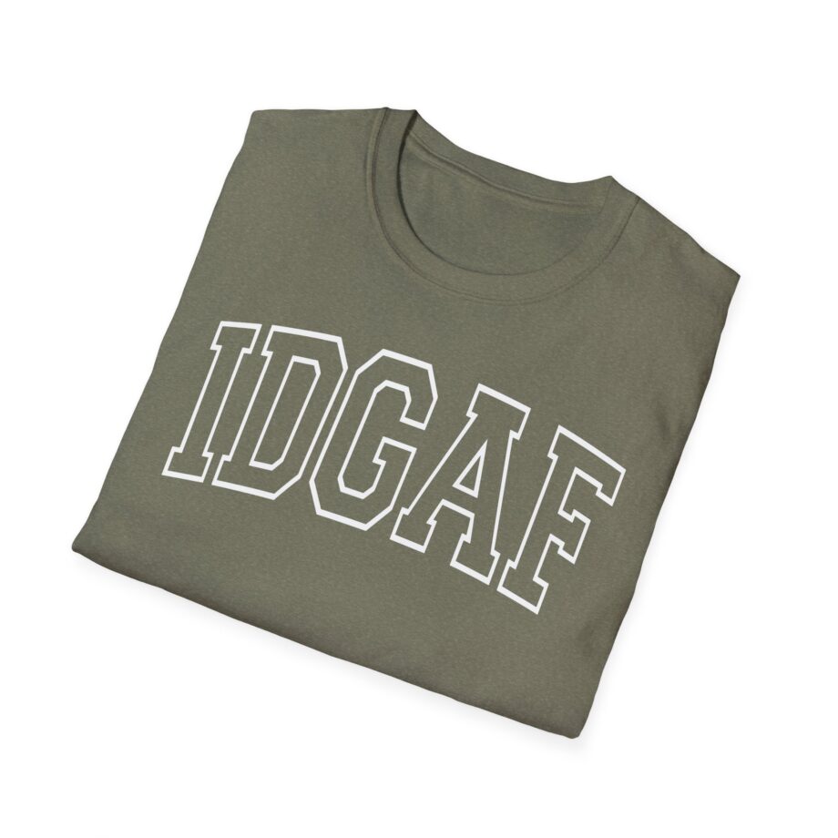 Sadie Crowell Idgaf Unisex Softstyle T-shirt