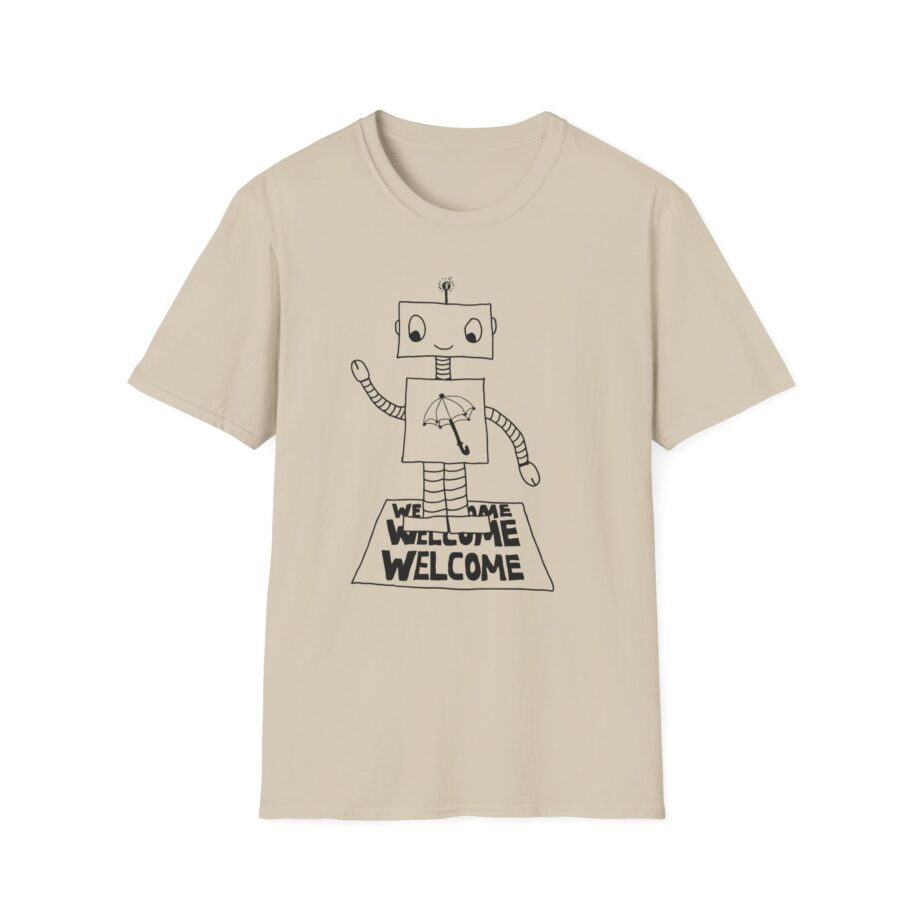 Armchair Expert Robot Unisex Softstyle T-shirt