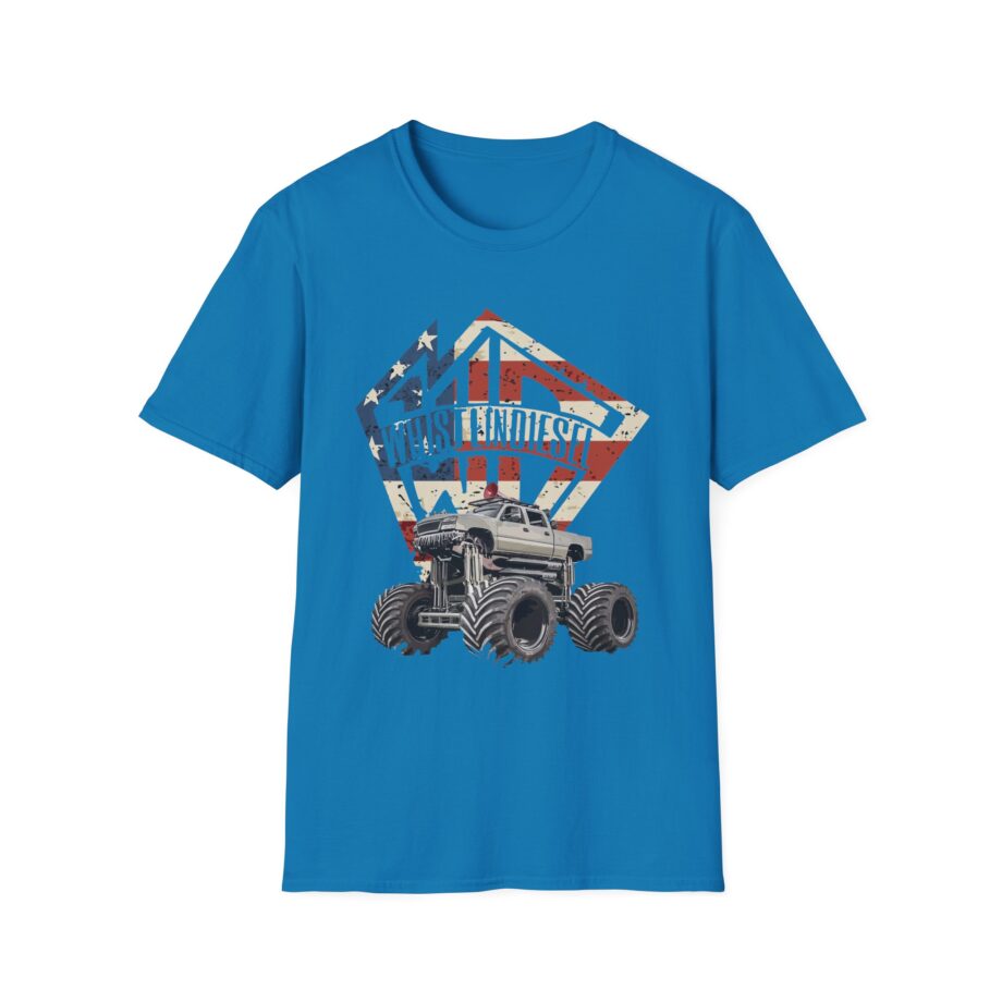 Monstermax Whistlindiesel Unisex Softstyle T-shirt
