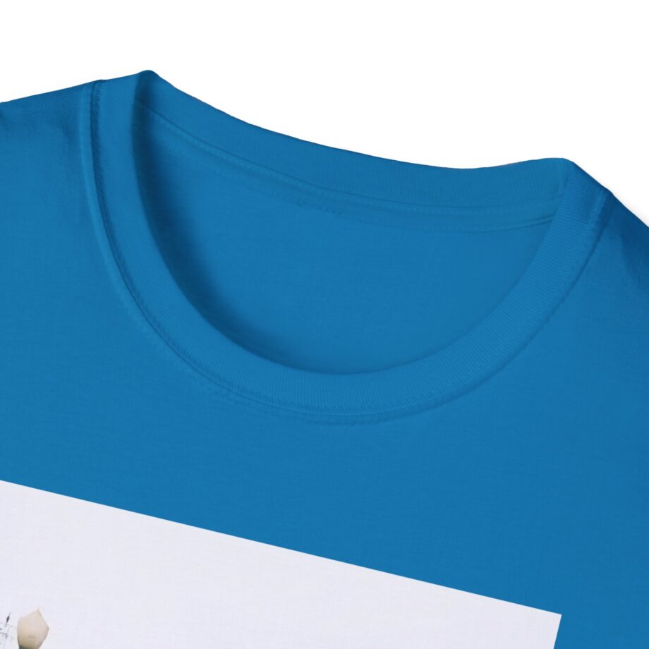 Larry June Spaceships on the Blade Unisex Softstyle T-shirt