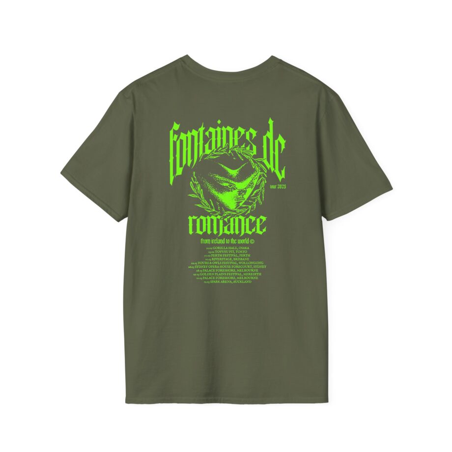 Fontaines D.C. Tour Unisex Softstyle T-Shirt
