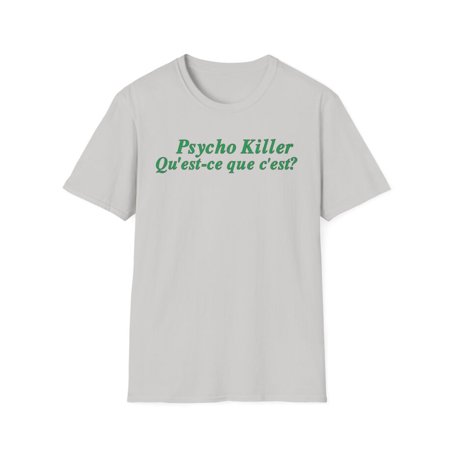 Miley Cyrus Talking Heads X Miley Psycho Killer Unisex Softstyle T-Shirt