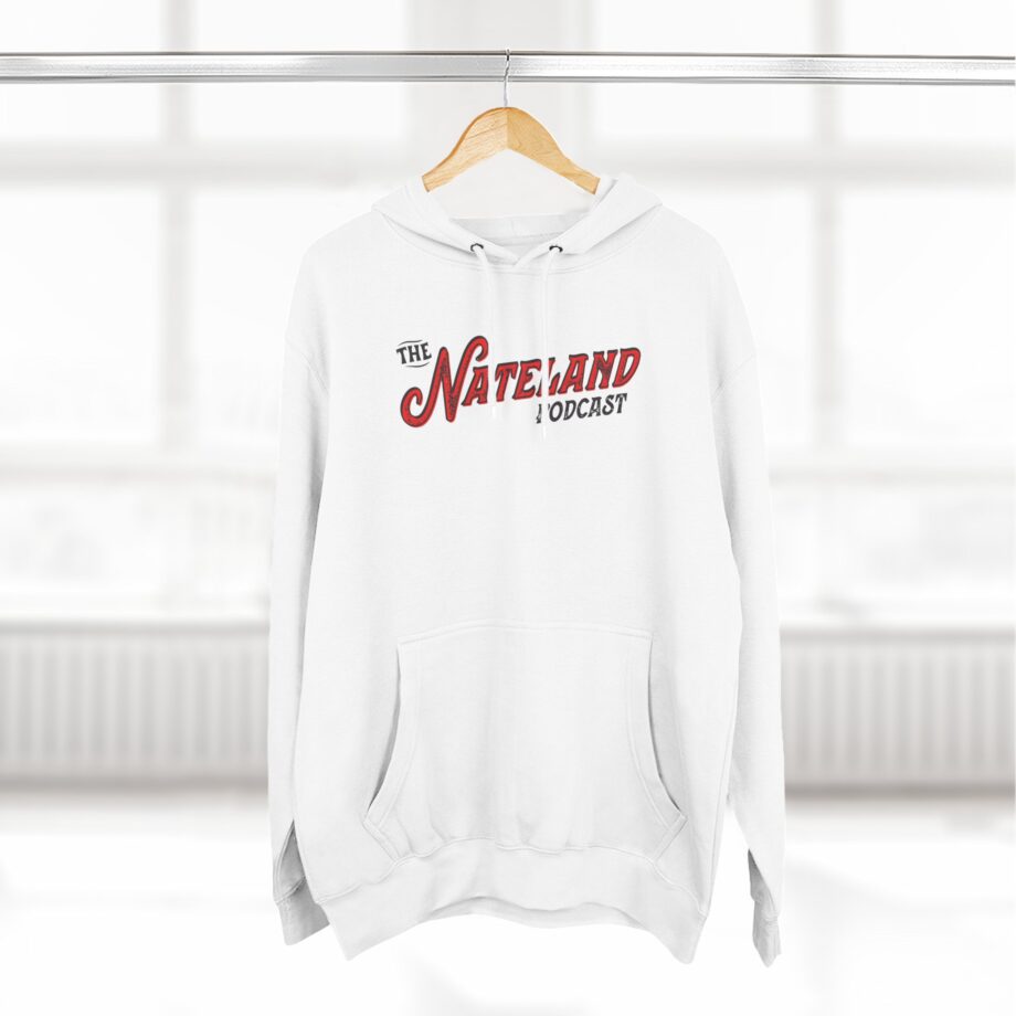 Nate Bargatze  Nateland Podcast Three-panel Fleece Hoodie