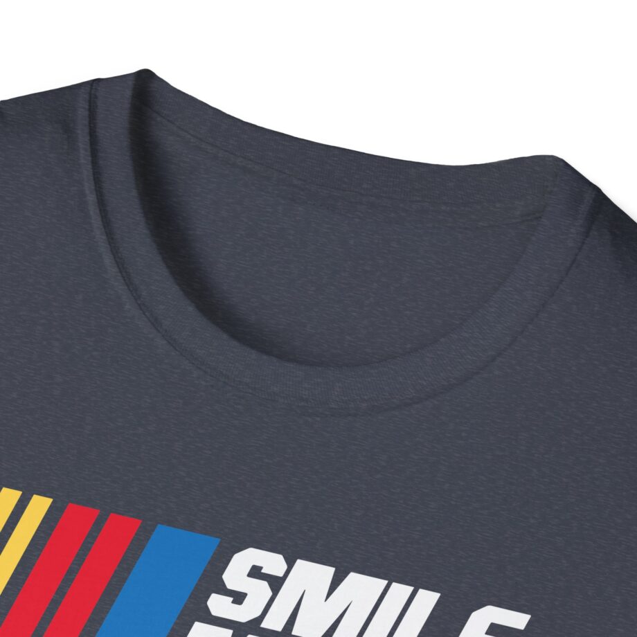 Roman Atwood Smile More Racing Unisex Softstyle T-shirt
