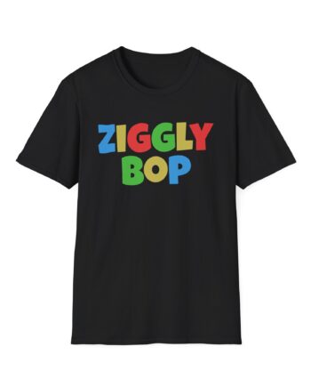 Daydrian Harding Colorful Ziggly Bop Unisex Softstyle T-shirt