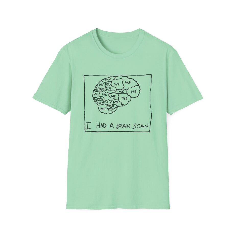 The  Brain Scan Unisex Softstyle T-shirt