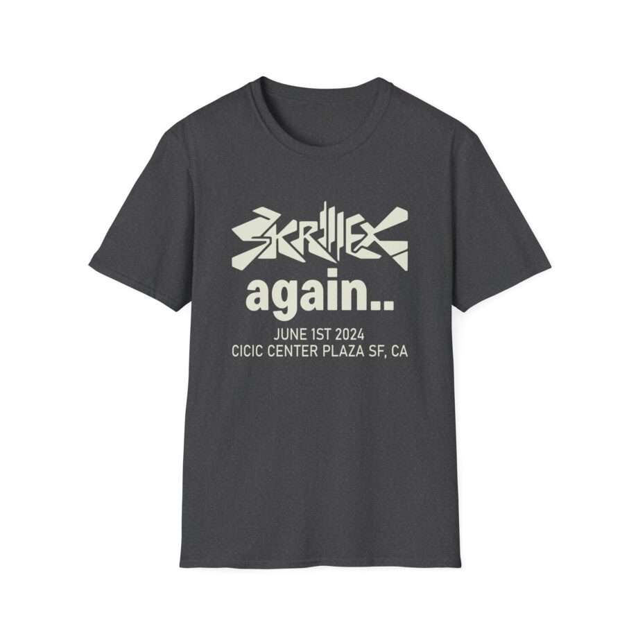 Skrillex Fred Again Civic Center  Unisex Softstyle T-Shirt