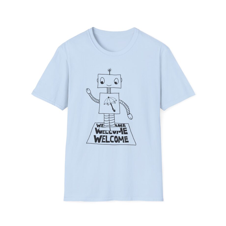 Armchair Expert Robot Unisex Softstyle T-shirt