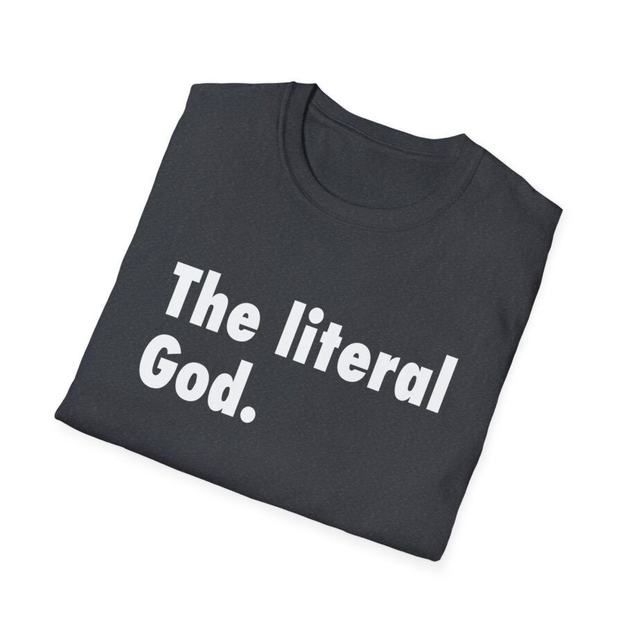 Zackrawrr the Literal God Unisex Softstyle T-shirt