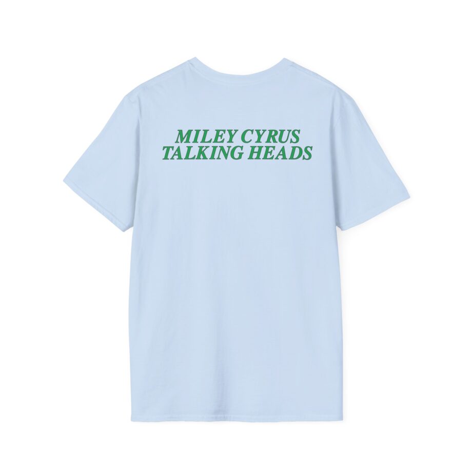Miley Cyrus Talking Heads X Miley Psycho Killer Unisex Softstyle T-Shirt