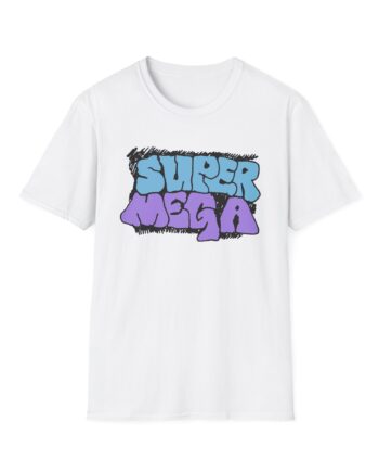 Supermega Funny Brothers Doodle  Unisex Softstyle T-shirt
